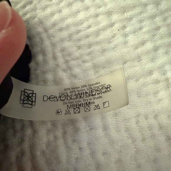 Devon Windsor Yara Sexy One Piece Black M - Picture 7 of 8